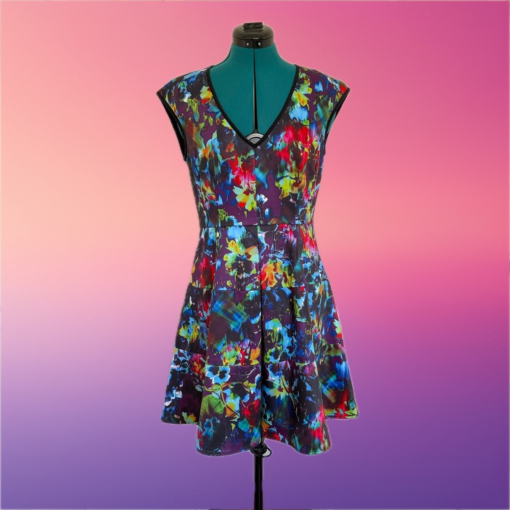 Nanette Lepore Multicolor Floral Dress